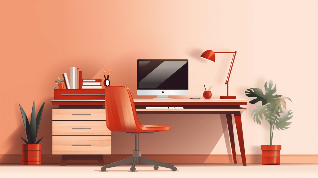 Home office desk