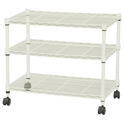 19Φスチールラックセット キャスター付き(W600×D350×H510)