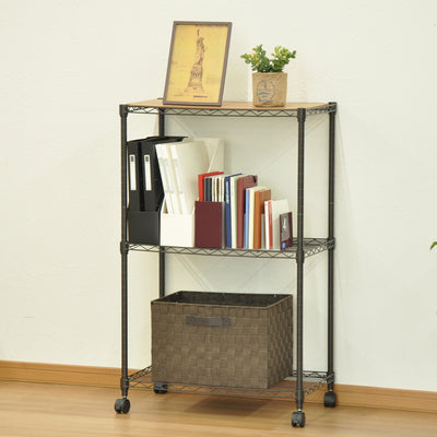 粉体塗装仕上げなので水周りでも使用でき、リビングやお部屋の収納、キッチンラック、ランドリー収納など、使い方はアイディア次第で無限大です。