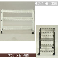 【お部屋に合わせて選べる2色】お部屋を明るく見せるクリーンなホワイトと、空間を落ち着かせるシックなブラウン、お好みのテイストに合わせてお選びいただけます。