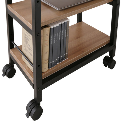 ファイルやカバンなどの身の回りの物を出し入れ簡単なオープンタイプのラック