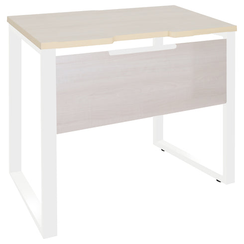 【明るく爽やかなお部屋に】
清潔感あふれるホワイトフレームと明るいライトウッドの組み合わせは、お部屋全体を広く、そして爽やかな印象に見せ、ポジティブな気持ちで一日をスタートできるでしょう。