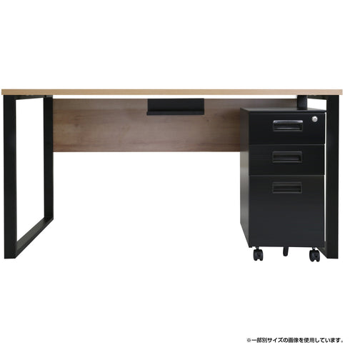 【収納力をプラスして完璧に】
デスク下に別売りのワゴンを加えれば、書類や小物の収納力が格段にアップし、デザイン性を損なうことなく、より機能的で整理整頓された完璧な作業空間が完成します。
