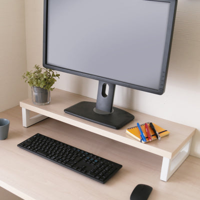 モニターの高さを調節することで、姿勢の改善がされやすく、長時間のPC作業をされる方にオススメです。