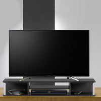 【スタイリッシュなAVラック】AV機器を美しくディスプレイしながら、テレビ周りをすっきりと見せる、モダンなデザインです。