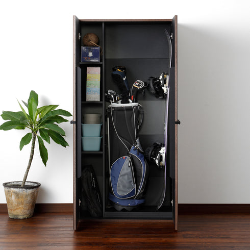 エルフォルム 室内物置(W831×D413×H1623)