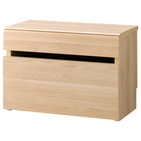 【洗練されたデザイン】お部屋に自然と溶け込む、ミニマルで美しいデザイン。ベンチとしても収納としても活躍する多機能ボックスです。