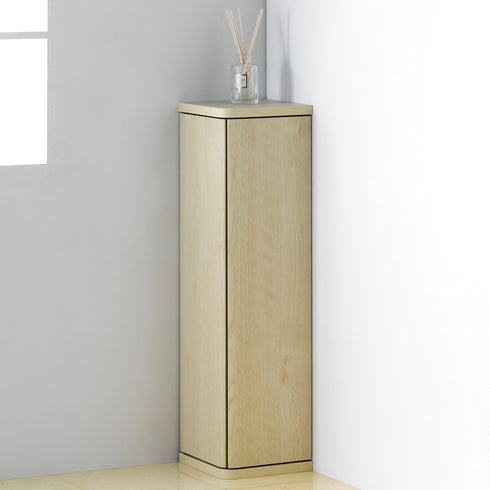 ちょっとしたスペースを有効活用できる"エルフォルムシリーズ"のスリムタイプのコーナーラックです。