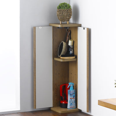 エルフォルム コーナーぴったりラック(W190×D190×H700)