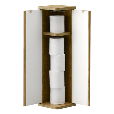 扉はプッシュタイプの2枚扉のため左右どちらからでも開けやすく、表面に取っ手がついていないスッキリとしたデザインとなっています。