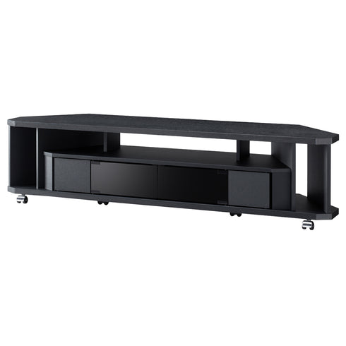 お部屋の隅にピッタリはまるテレビ台"ヌックシリーズ"の幅1400mmタイプです。