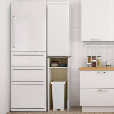 プラシア ゴミ箱上隙間収納庫(W350×D445×1800)