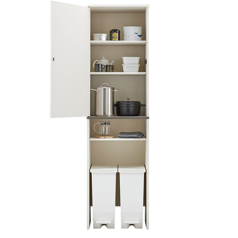 プラシア ゴミ箱上隙間収納庫(W500×D445×1800)