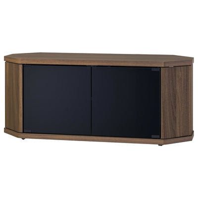 お部屋の隅にコンパクトにおさまるテレビ台