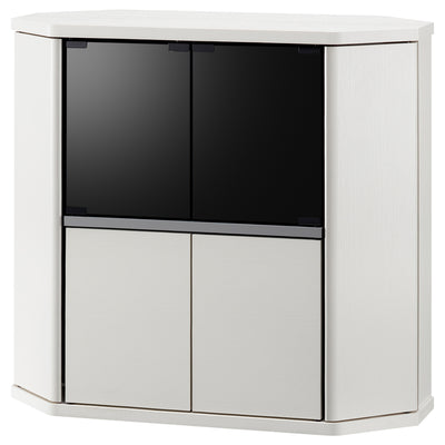 お部屋の隅にコンパクトにおさまるミドルテレビ台