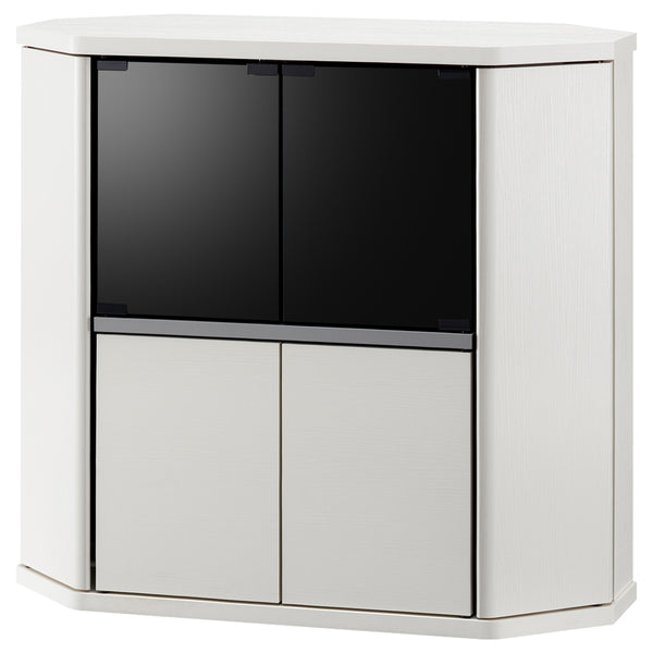 お部屋の隅にコンパクトにおさまるミドルテレビ台"ラシーヌシリーズ"の幅790mmタイプです。