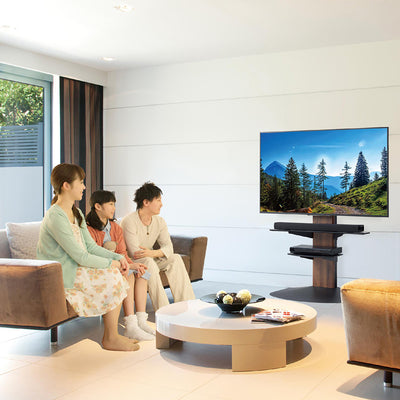 自立式のため、壁寄せだけでなく、コーナーや壁がないところに設置して使用することもできます。