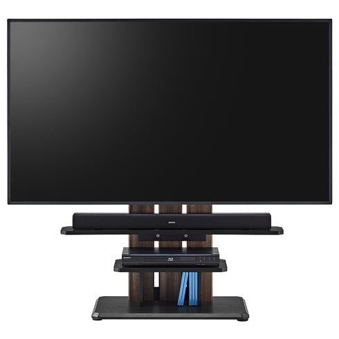 壁掛けテレビをしたいけど壁に穴はあけられない、そんな方にピッタリの自立式テレビスタンド"SWING(スウィング)シリーズ"のWS-Cタイプです。