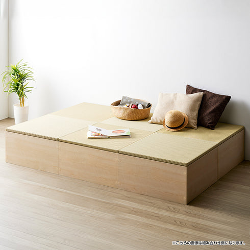 ご自宅に簡単に畳の小上がりスペースが作れる畳ボックス。