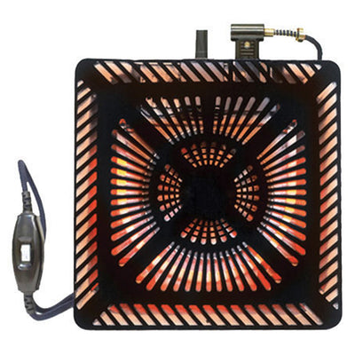 遠赤外線により体の芯まであたためてくれる石英管温風ヒーターを採用しております。