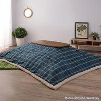 【冬の団らんを演出】お持ちのこたつ布団を合わせれば、たちまち温かいこたつに早変わりし、冬の癒し空間が広がります。