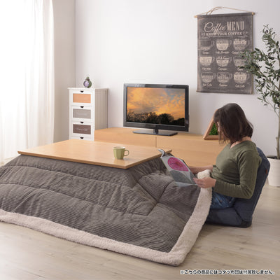 フラットヒーターコタツ(W1050×D750×H380)