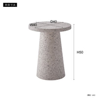 【全体の寸法】幅40cm、奥行き40cm、高さ50cmで、様々な場所にフィットします。