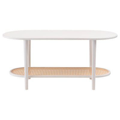 【抜け感のあるラタン調デザイン】
軽やかで風通しの良いラタン調の棚板が、お部屋に開放感を与え、シンプルながらも温かみのある雰囲気を演出します。