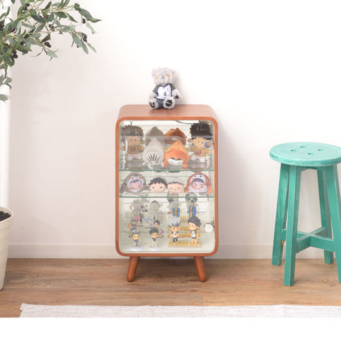 収納に困る小物類を、あえて魅せる収納にすることで、自己満足感を高めてくれる一台です。