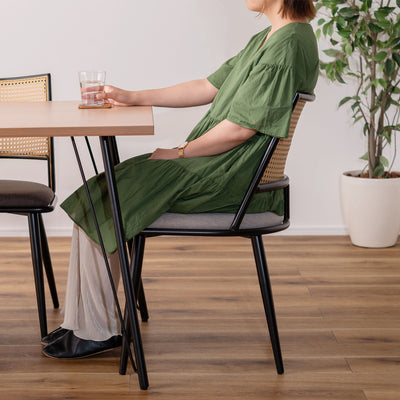 ラタンチェア(W490×D570×H780)