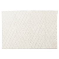 【柔らかな印象のアイボリー】立体的なヘリンボーン柄が魅力のアイボリーは、空間に明るさと広がりをもたらします。