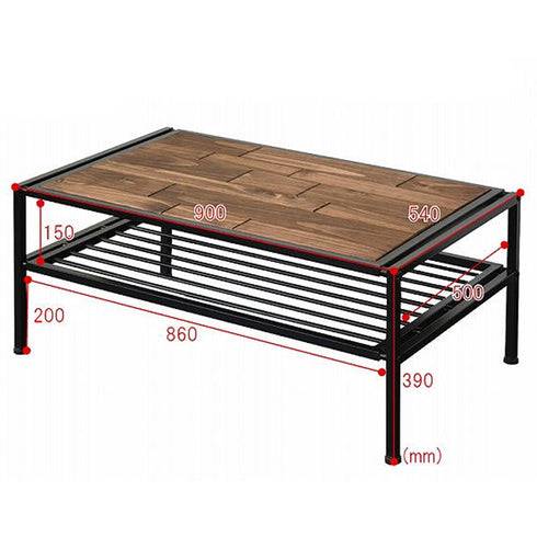 GRANT センターテーブル(W900×D540×H390)