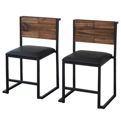 【すぐに使えるお洒落な2脚セット】
届いたその日から使える完成品のチェアが2脚セットで、並べて置くだけで、まるでデザイナーズ空間のような一角が生まれます。