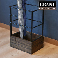 【エントランスを彩る】"GRANT"の傘立てが、毎日の出入りをより楽しく、おしゃれにします。