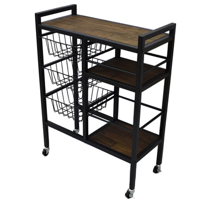 職人による天然木へのエイジング加工がよりヴィンテージ感を演出し、風通しのよいオープンフレームとのバランスがとれたデザインとなっています。