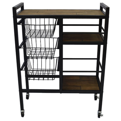 GRANT キッチンワゴン(W600×D273×H805)