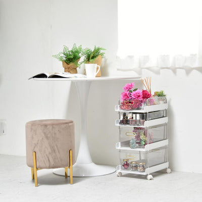 フェミニ 4段ワゴン(W270×D365×H600)