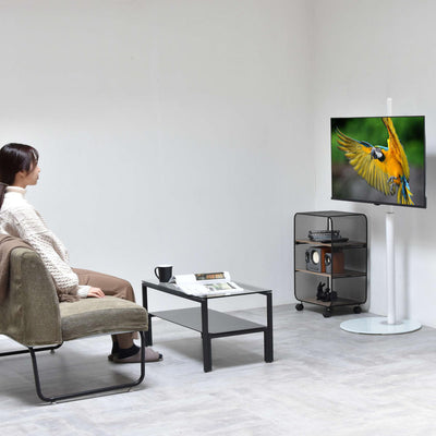 テレビスタンド Semicircle(W550×D380×H1360)