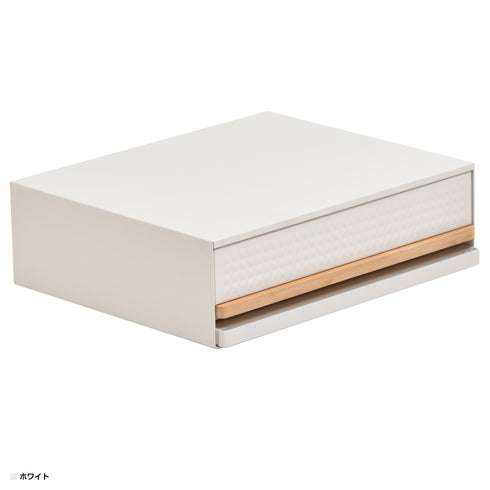 ツリー 家電下引き出し収納スライドテーブル(W450×D390×H140)