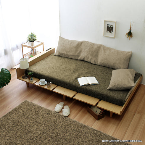 デュランタ 薄型マットレスセット シングルセット(W970×D2080×H370)