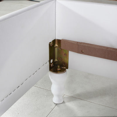 【永く使うための頑丈設計】
しっかりと固定されるフレーム構造が、安定した寝心地を支え、あなたの大切なリラックスタイムを末永く守ります。