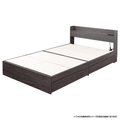 【シンプルを極めた機能美】
無駄を削ぎ落としたシンプルなデザインの中に、強度を高めるクロスフレーム構造や便利な機能を凝縮した、どんなお部屋にも馴染む洗練された佇まいが魅力のベッドフレーム。