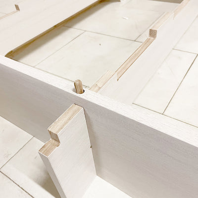 パーツ同士がしっかりとはまる設計の為、組立自体も簡単でしっかりとした強度を保ちます。