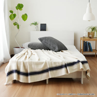 ネジを使わないベッド セミダブルサイズ(W1200×D2060×H600)