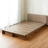 ネジを使わないベッド セミダブルサイズ(W1200×D2060×H600)