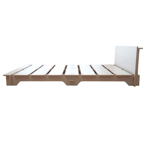 ネジを使わないベッド セミダブルサイズ(W1200×D2060×H600)