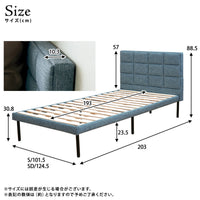 【選べるサイズとカラー】ライフスタイルに合わせて、シングルまたはセミダブル、ブルーまたはナチュラルからお選びください。