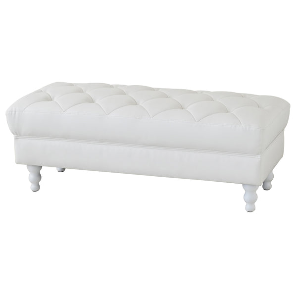 【お部屋を彩る優雅な佇まい】
ガーリーなホワイトカラーと、丸みを帯びたクラシカルな木脚が、お部屋に清潔感とエレガントな雰囲気を与えます。