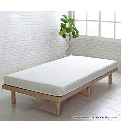 ブリーズ 薄型ポケットコイルマットレス スモールセミシングル(W800×D1950×H100)