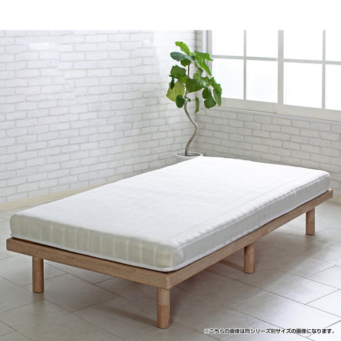 ブリーズ 薄型ポケットコイルマットレス スモールセミシングル(W800×D1950×H100)